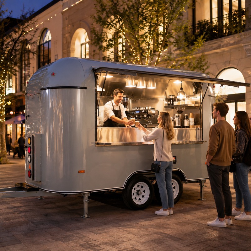 Food Truck Mobile with Kitchen - đánh giá và giá Coffee Equipment Usa