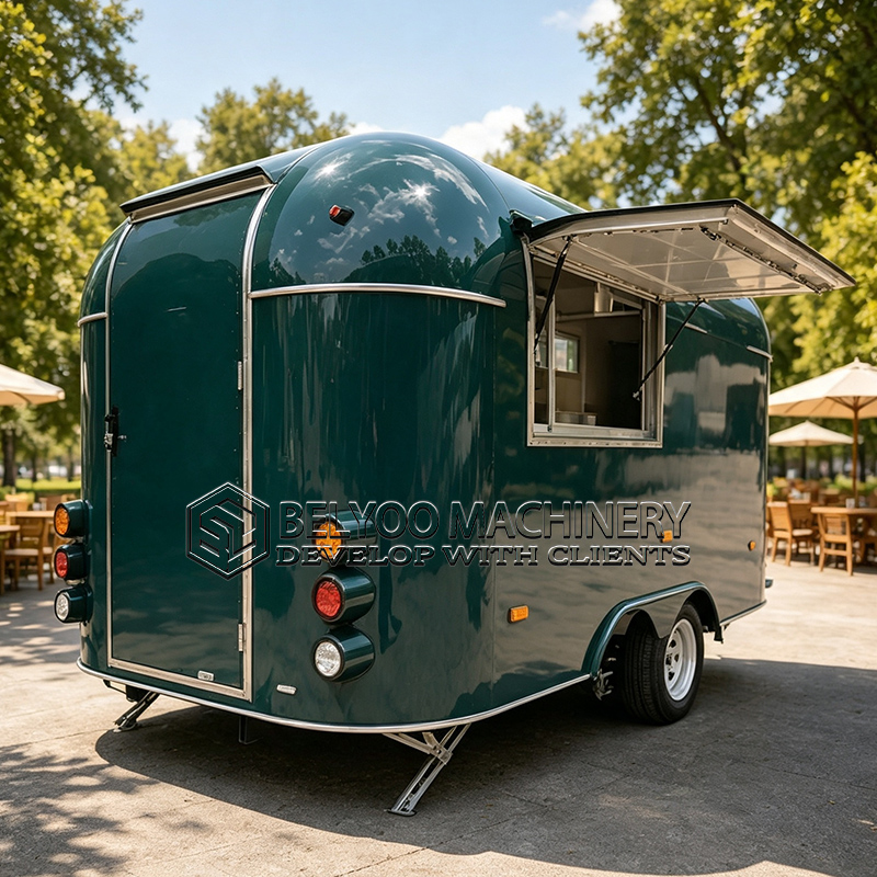 Belyoo Commercial Food Trailer - đánh giá và giá Coffee Equipment Usa