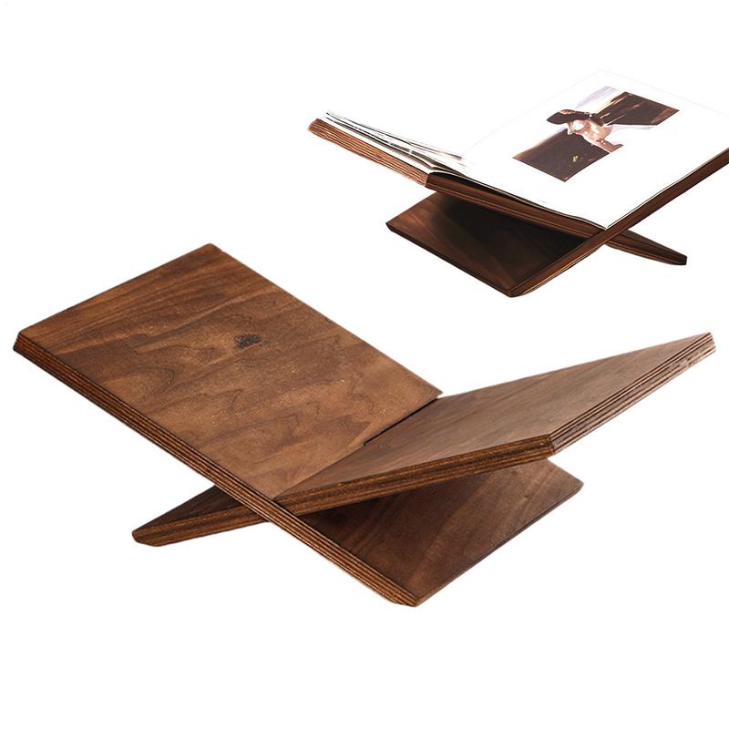 Book Display Stand Wooden Book - đánh giá và giá Coffee Equipment Holder